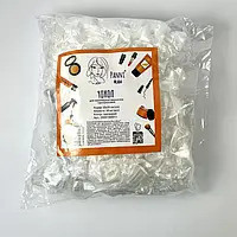 Чохли для манікюрної ванни з поліетилену 35х35 см ТМ Panni Mlada (50 шт./уп.). Колір: прозорий