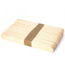 Шпатель для косметологічних процедур, 50 шт (віск, парафін, шугарінг, епіляція) 90*9мм