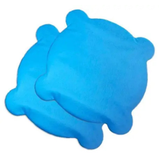 Серветки для стоматологічної чаші плювальниці із спанбонда, блакитні (уп/50 шт)