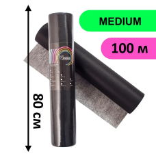 Простирадло в рулоні SanGig 0.8х100 м - Medium Чорний