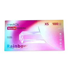 Нітрилові рукавички MediOK, RAINBOW, S