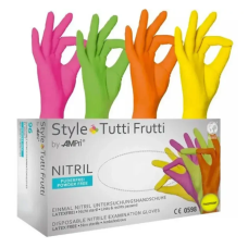 НІТРИЛОВІ РУКАВИЧКИ S. STYLE TUTTI FRUTTI (РІЗНОКОЛЬОРОВІ ТУТТІ ФРУТТІ)