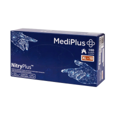 Рукавички нітрилові MediPlus NitryPlus Violet 3,9 г Фіолетові, розмір XL, 100 шт